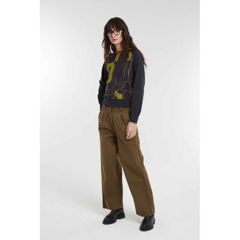 Khaki Victor Alna Pants