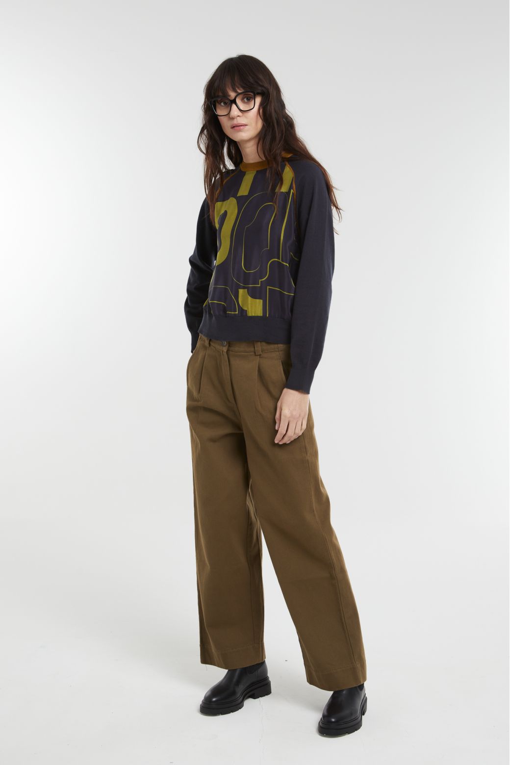 Khaki Victor Alna Pants