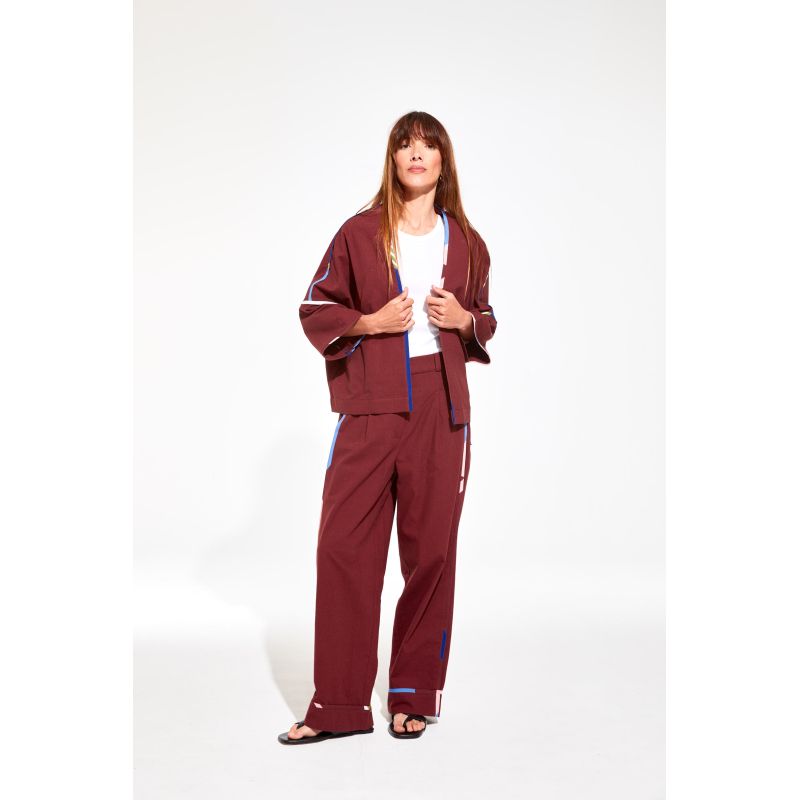 Ada Melodie Burgundy Jacket