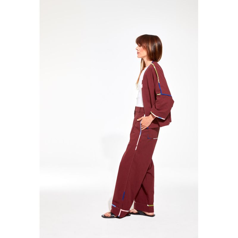 Ada Melodie Burgundy Jacket