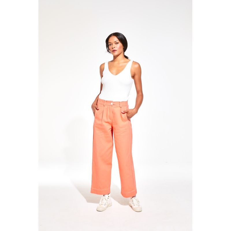 Pantalon Victor Dune Corail