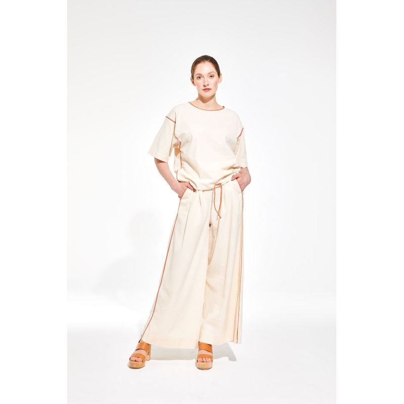 Livia Terra Off White Top