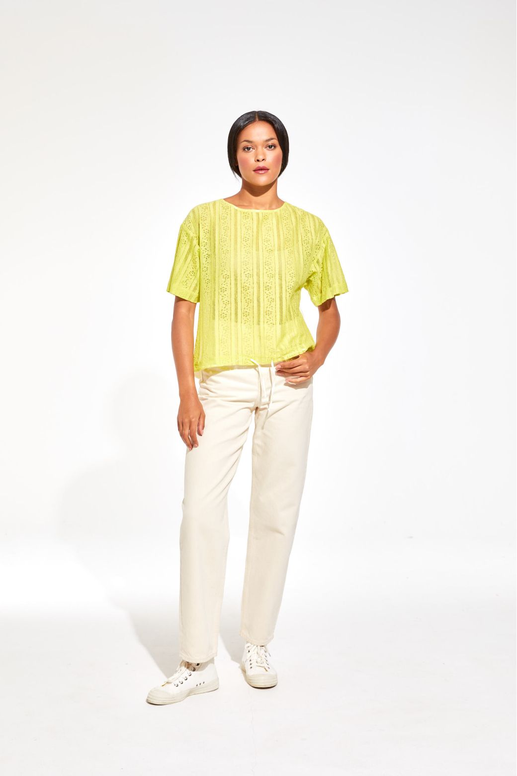 Livia Burano Lime Top