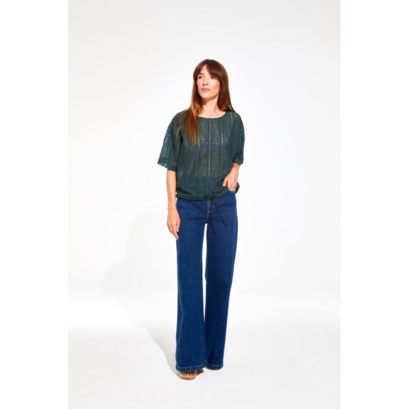 Livia Burano Night Blue Top