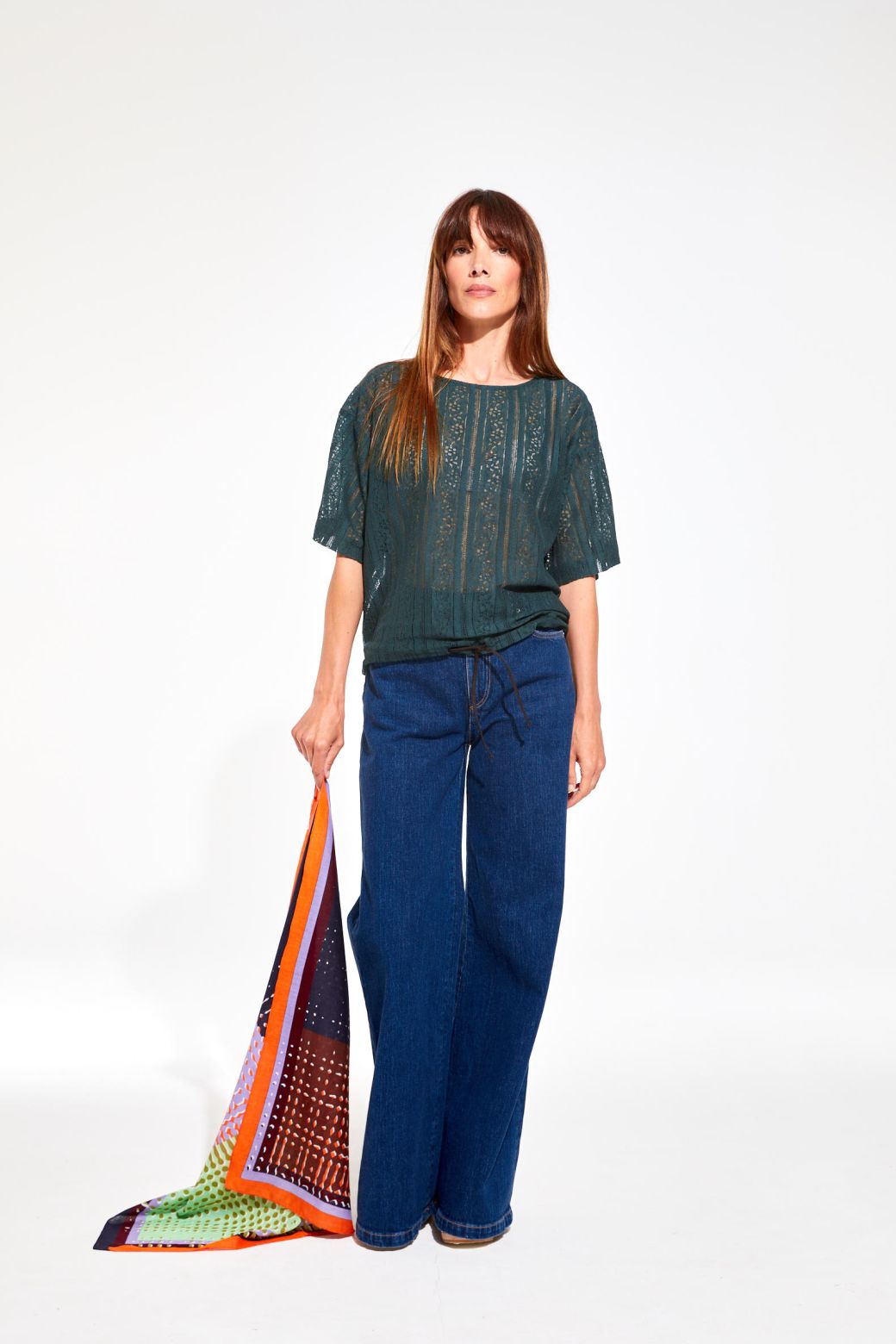 Livia Burano Night Blue Top