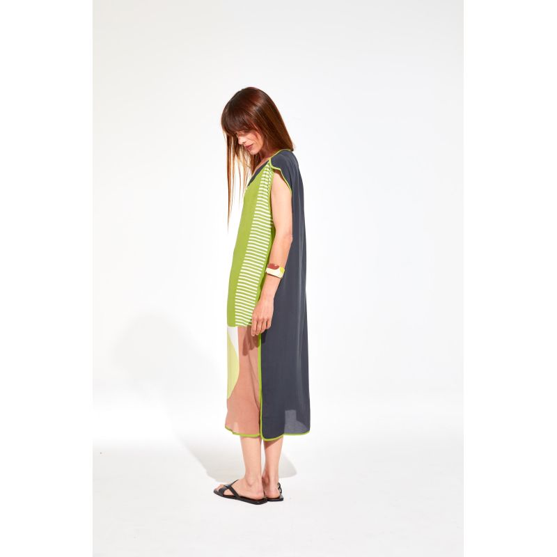 Robe Raf Abstract Lime