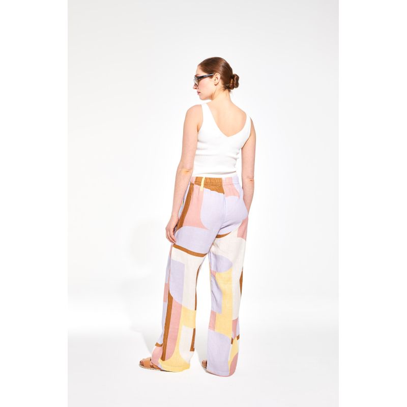 Pantalon Max Aura Parme