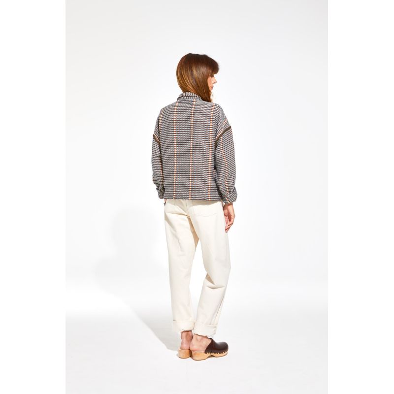 Mina Gres Navy Blue Jacket