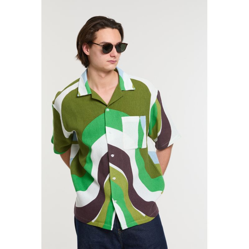 Chemise Homy Halo Kaki