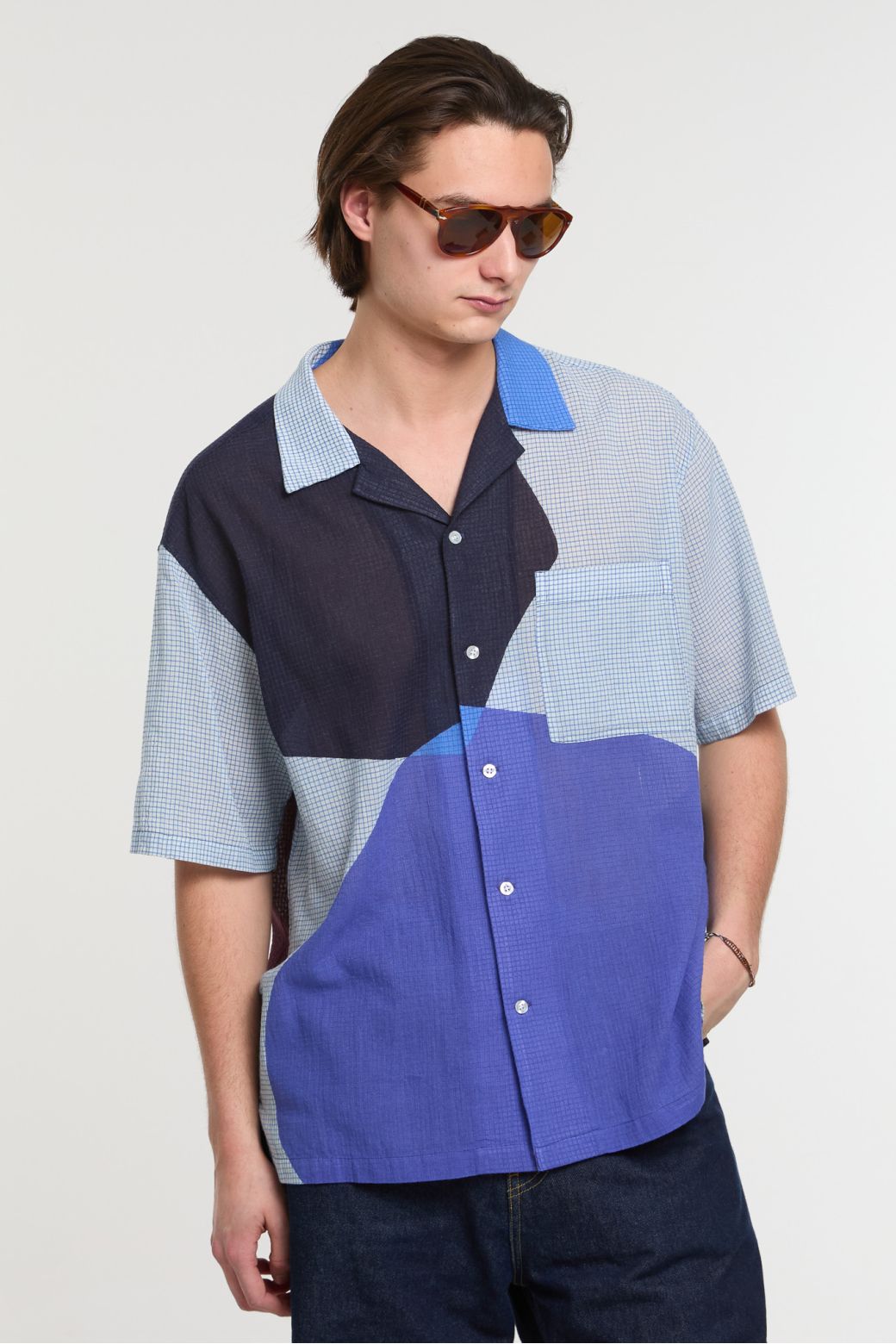 Chemise Homy Galet Bleu