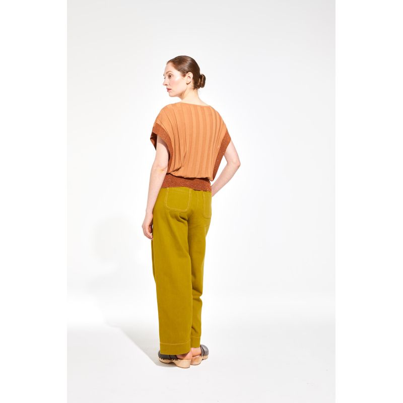 Delphes Vesta Tan Top