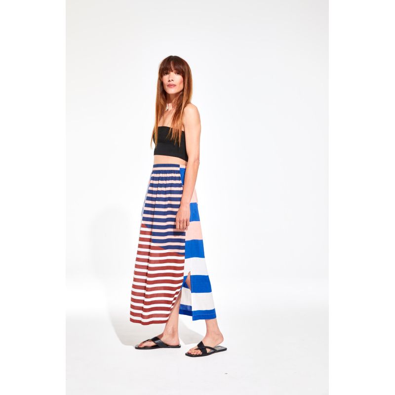 Juliette Sol Blue Skirt