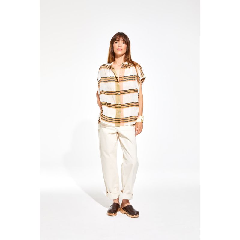 Adele Guilhem Blush Top