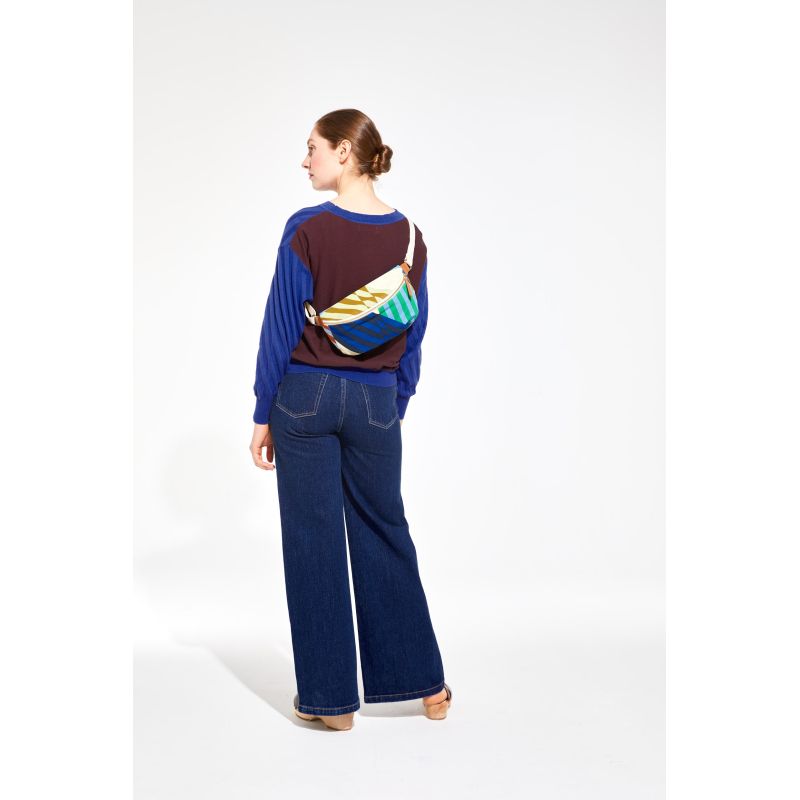 Chiara Shibuya Blue Bum Bag L