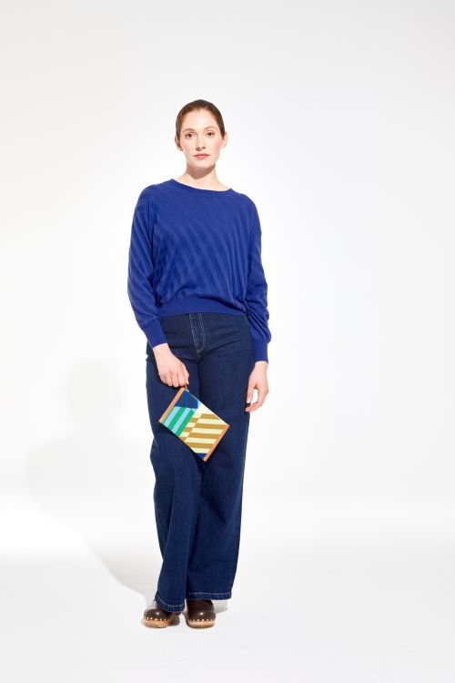 Kea Shibuya Blue Pouch