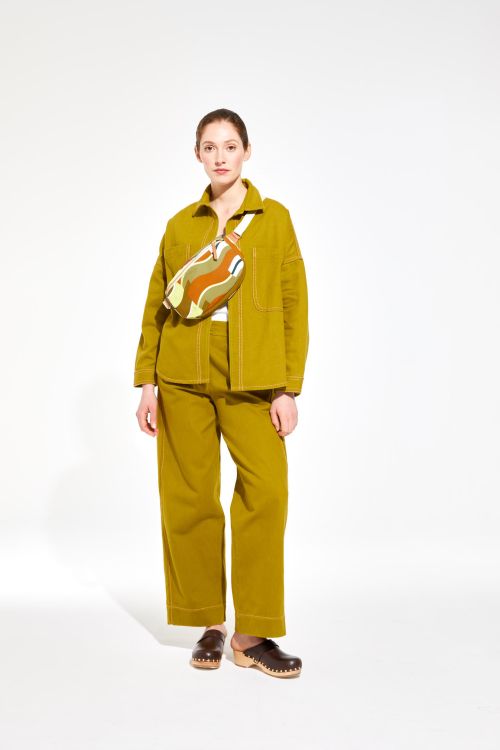 Chiara Nazare Khaki Bum Bag L