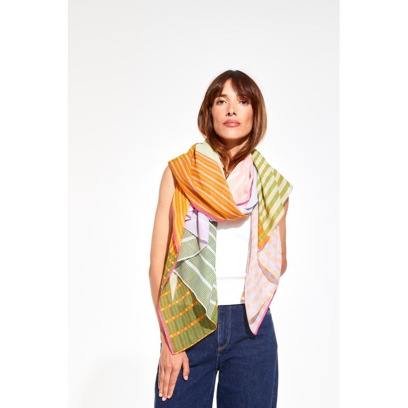 Vibrant Pastel Scarf