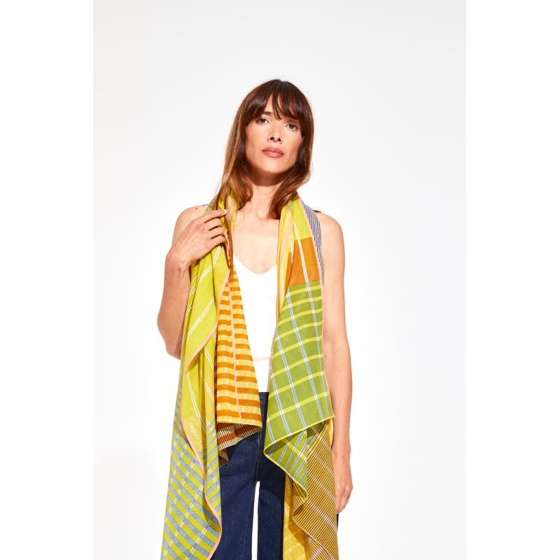 Vibrant Citrine Scarf