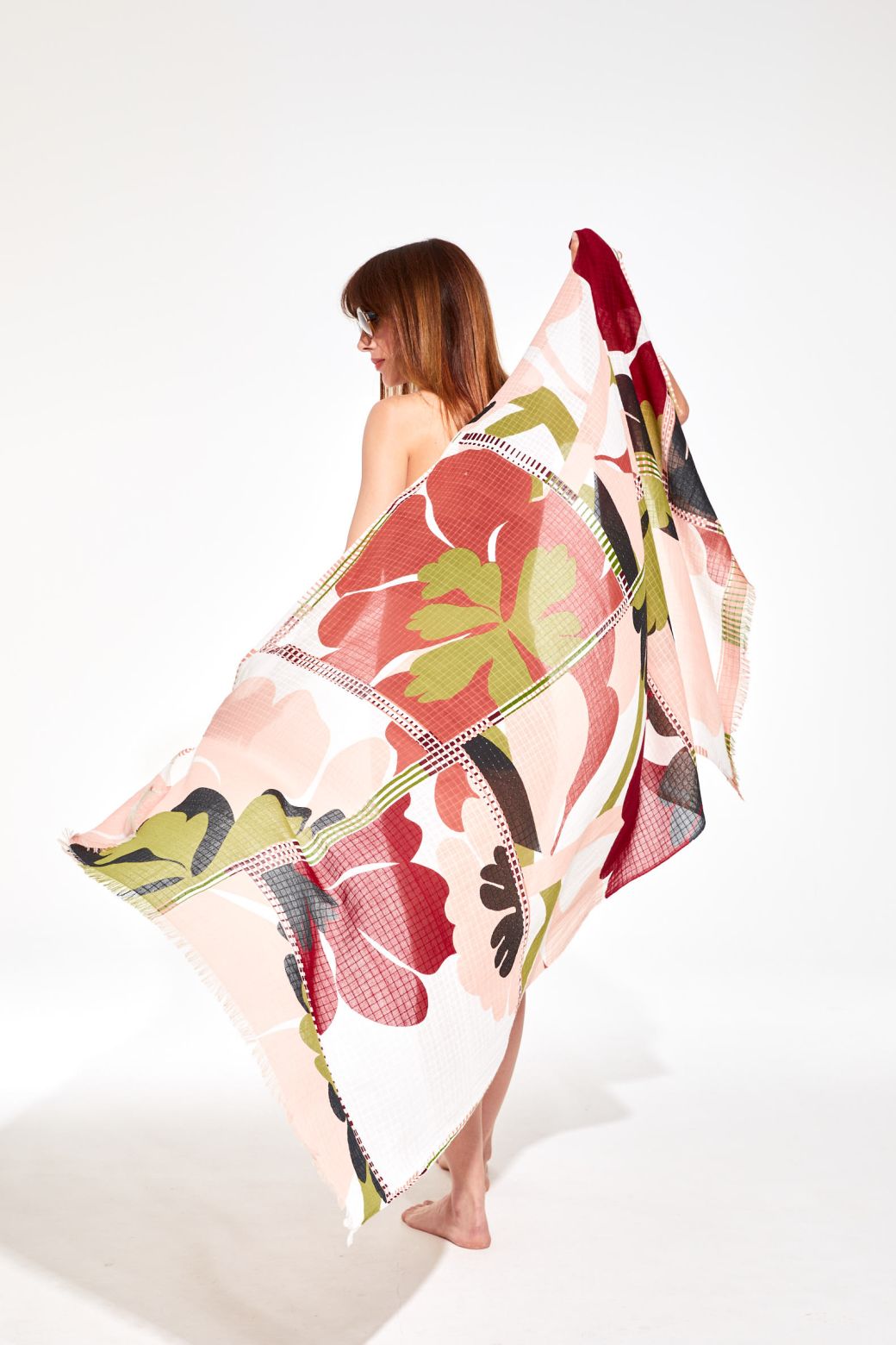 Foulard Bloom Pastel