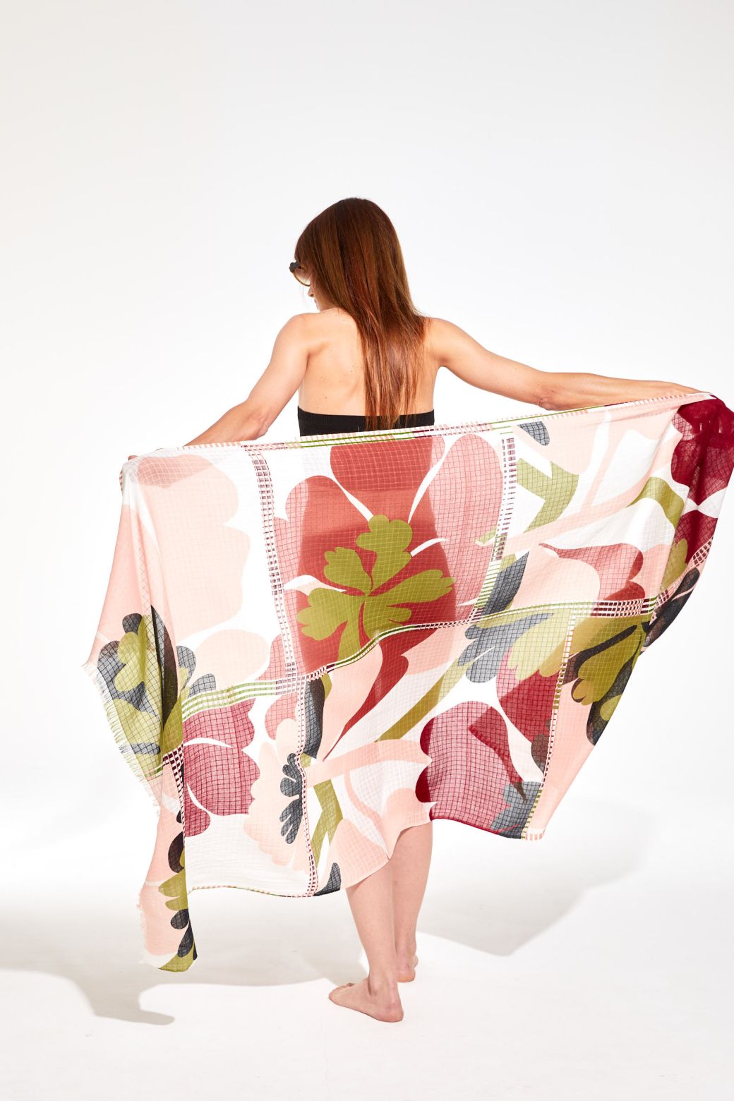 Foulard Bloom Pastel