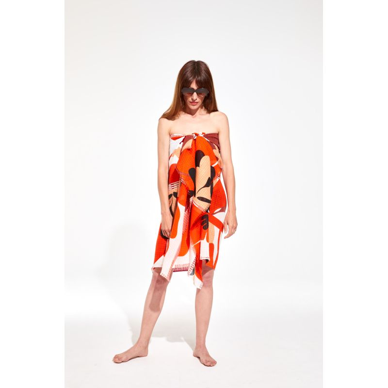 Bloom Vermillon Scarf