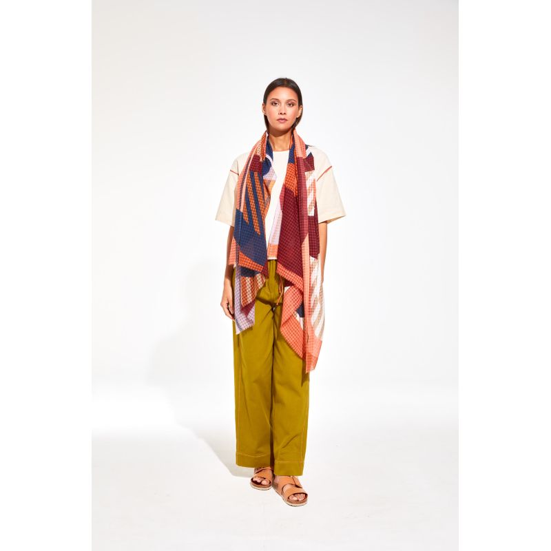 Carte Postale Brown Scarf