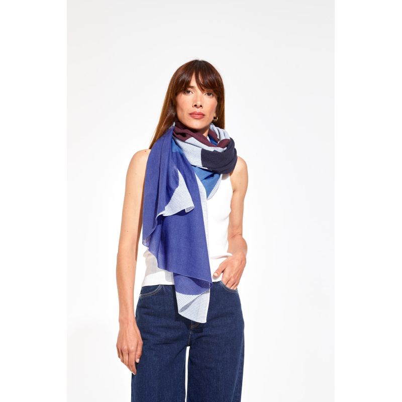 Galet Blue Scarf