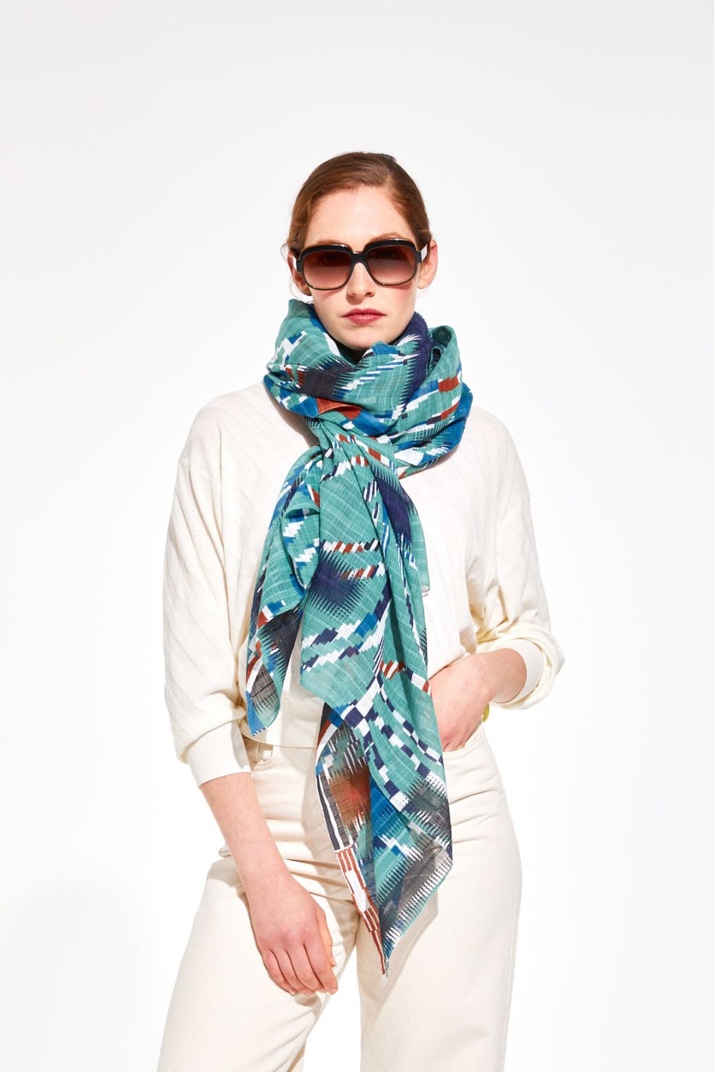 Foulard Ivy Vert