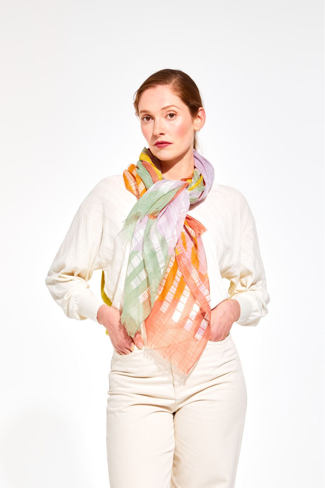 Foulard Phoenix Pastel