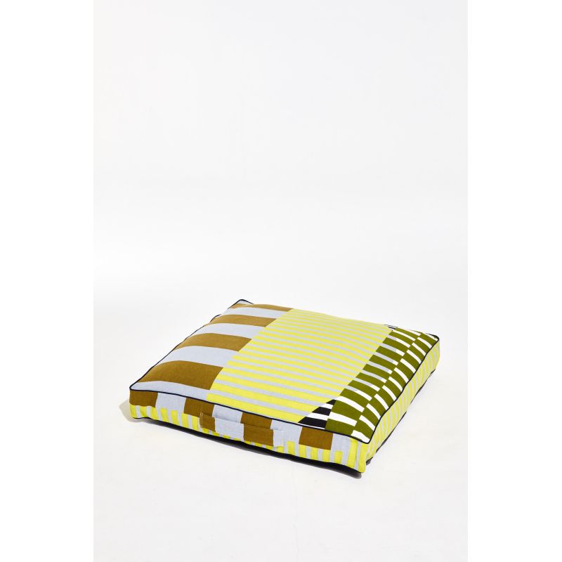 Coussin De Sol Sol Kaki 80/80/12Cm