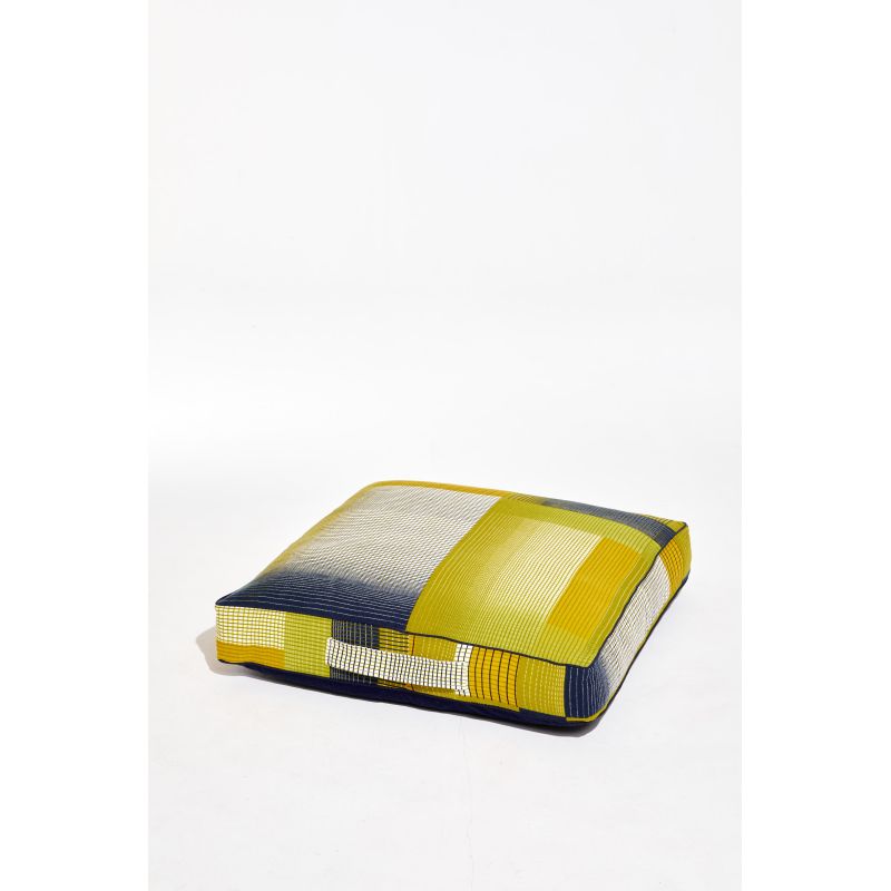 Coussin De Sol Echo Lime 80/80/12Cm