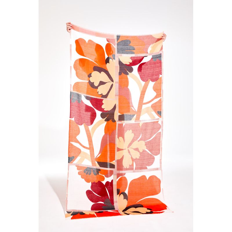 Bloom Vermillon Scarf