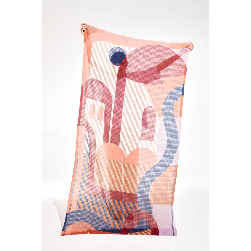 Carte Postale Brown Scarf