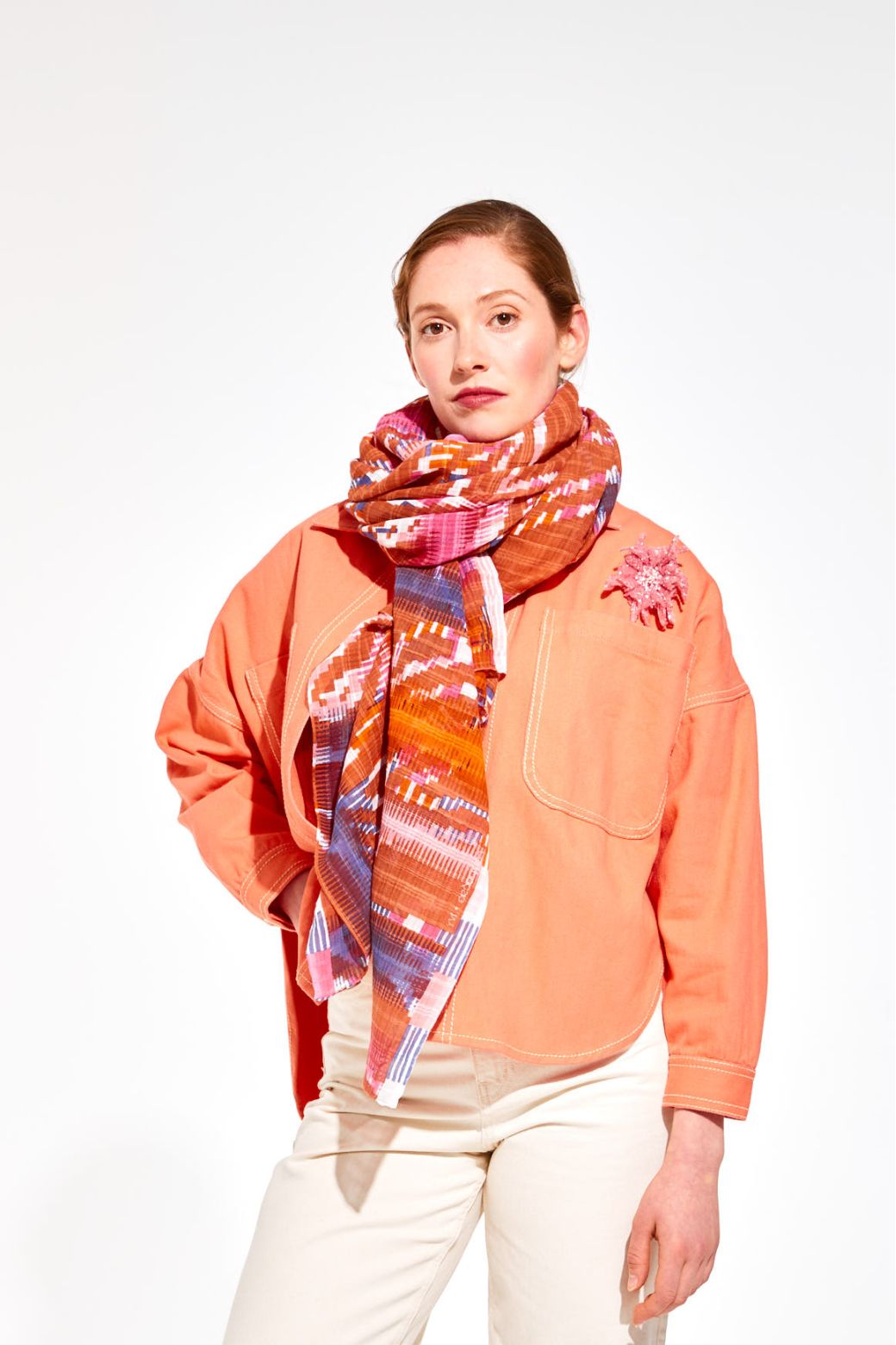 Foulard Ivy Tan