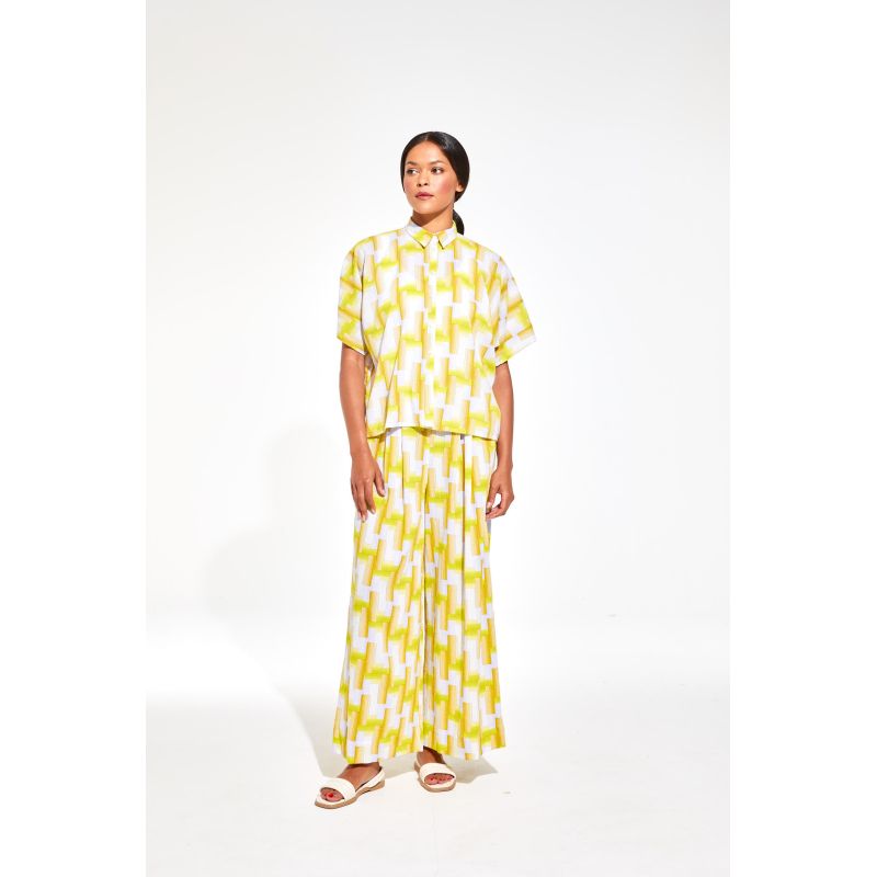 Chemise Nora Echo Lime