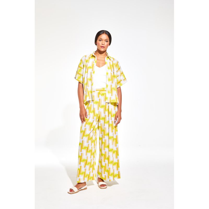 Chemise Nora Echo Lime