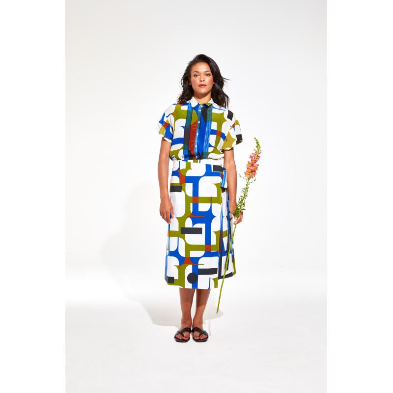 Jupe Zoe Calice Bleu