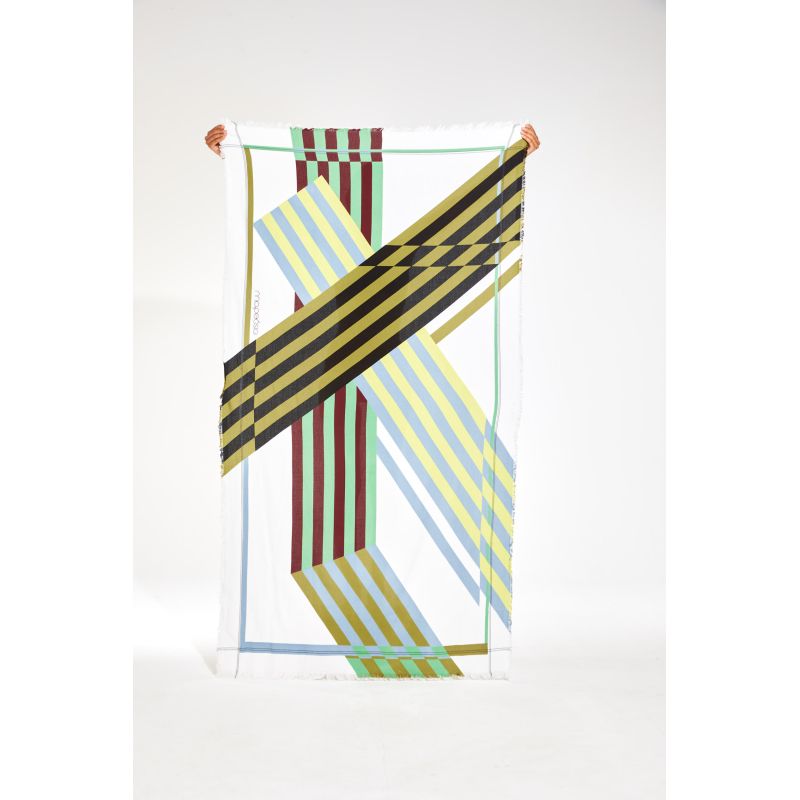 Shibuya Khaki Beach Towel