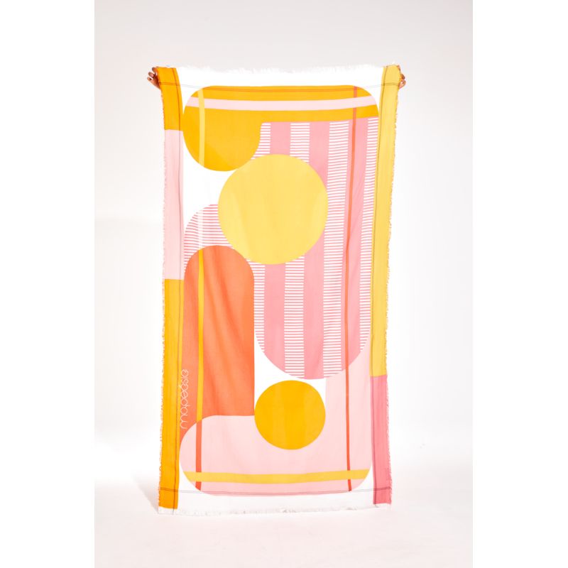 Abstract Candy Beach Towel
