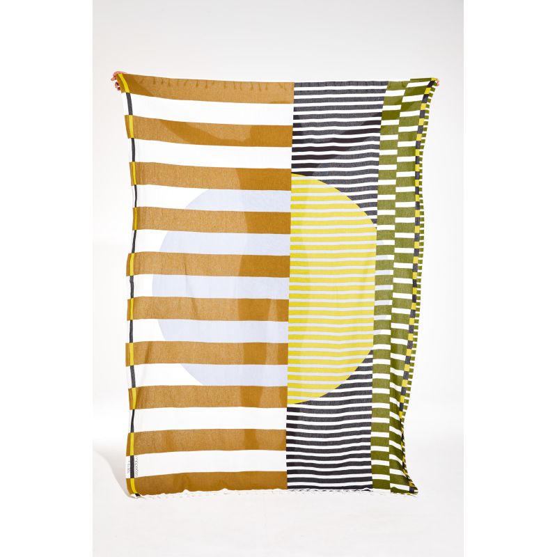 Drap De Plage Sol Kaki