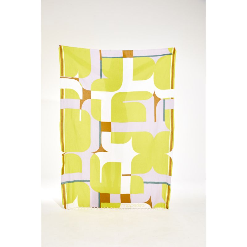 Chance Lime Beach Towel