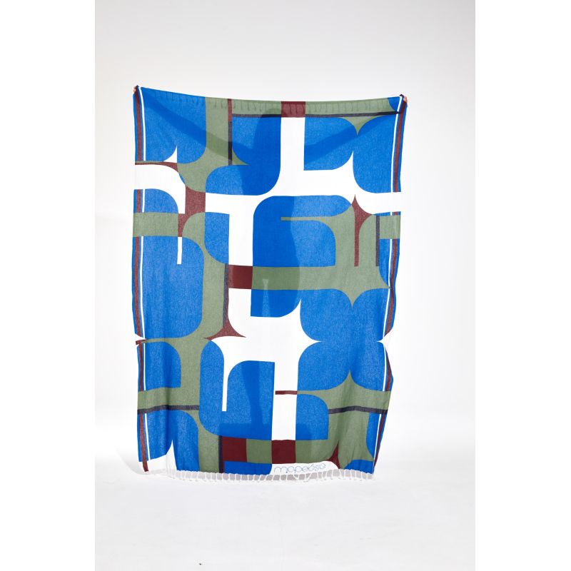 Drap De Plage Chance Bleu