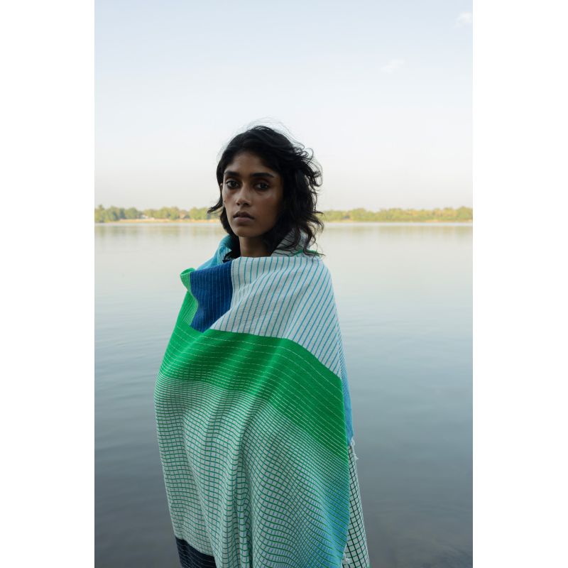 Echo Green Beach Towel