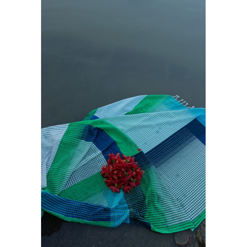 Echo Green Beach Towel