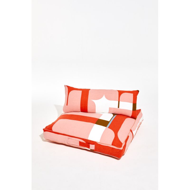 Coussin De Sol Chance Orange 80/80/12Cm
