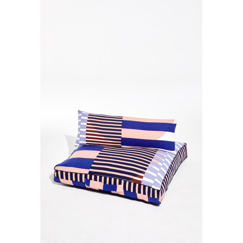 Coussin De Sol Sol Bleu 80/80/12Cm