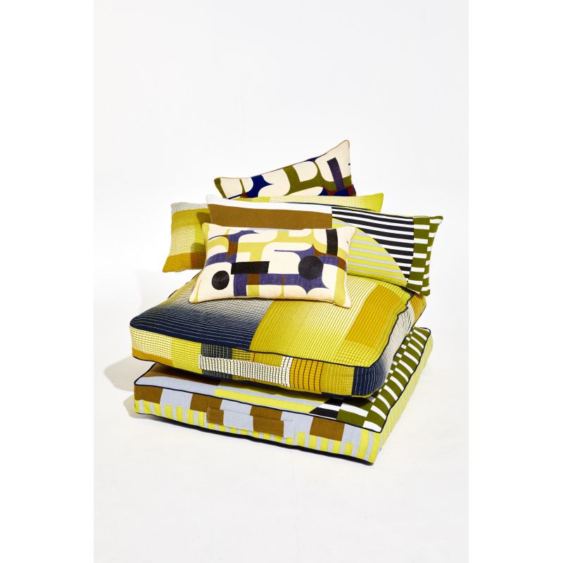 Coussin Echo Lime 30/80Cm