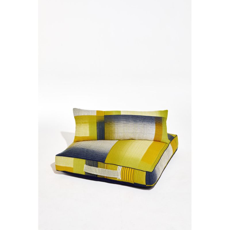 Coussin De Sol Echo Lime 80/80/12Cm