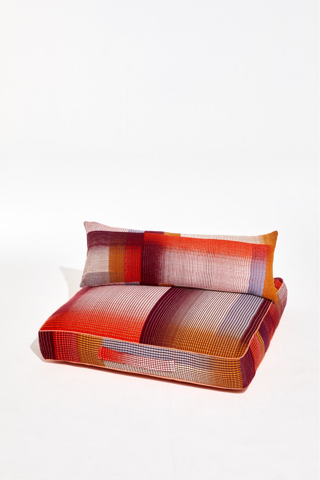 Coussin De Sol Echo Bordeaux 80/80/12Cm Coussin De Sol Echo Bordeaux 80/80/12Cm