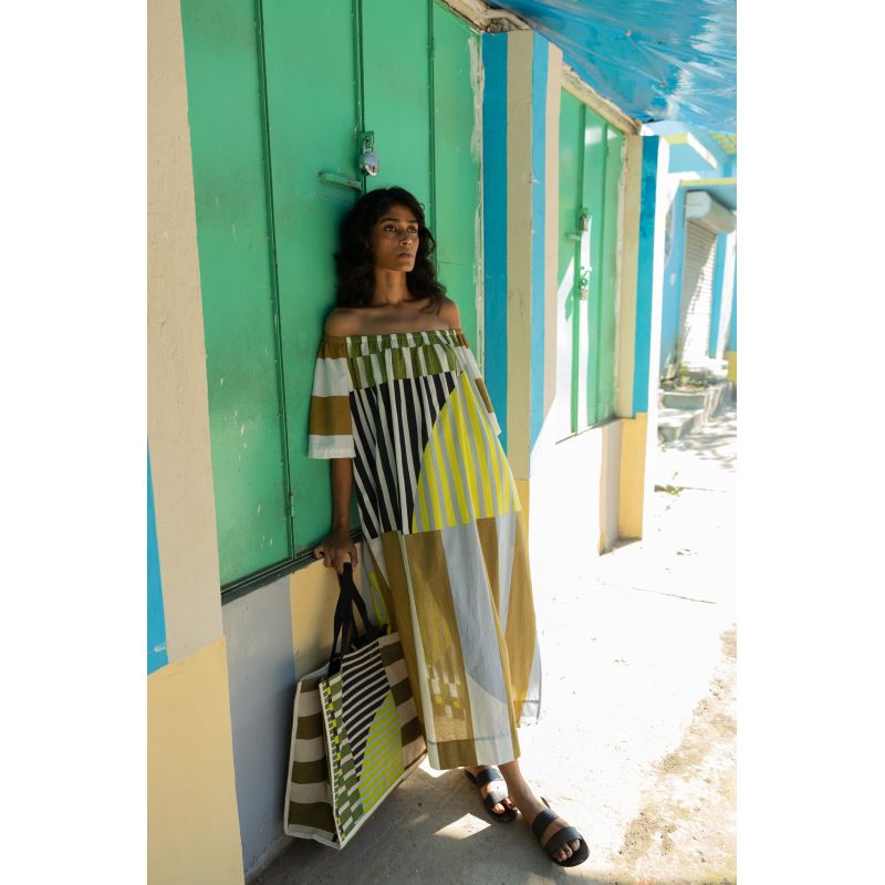 Palao Sol Khaki Dress